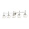 Z-Lite Sutton Vanity, 5-Light, 39.5 In.W x 7 In.L x 10.25 In.H, Brushed Nickel/Clear 7502-5V-BN - alternate 8